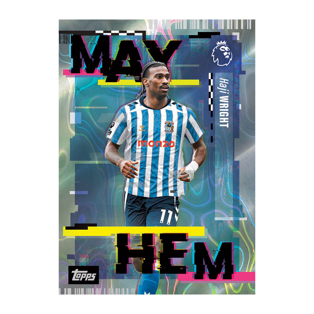 Topps Premier League 2026/27 Mayhem insert example