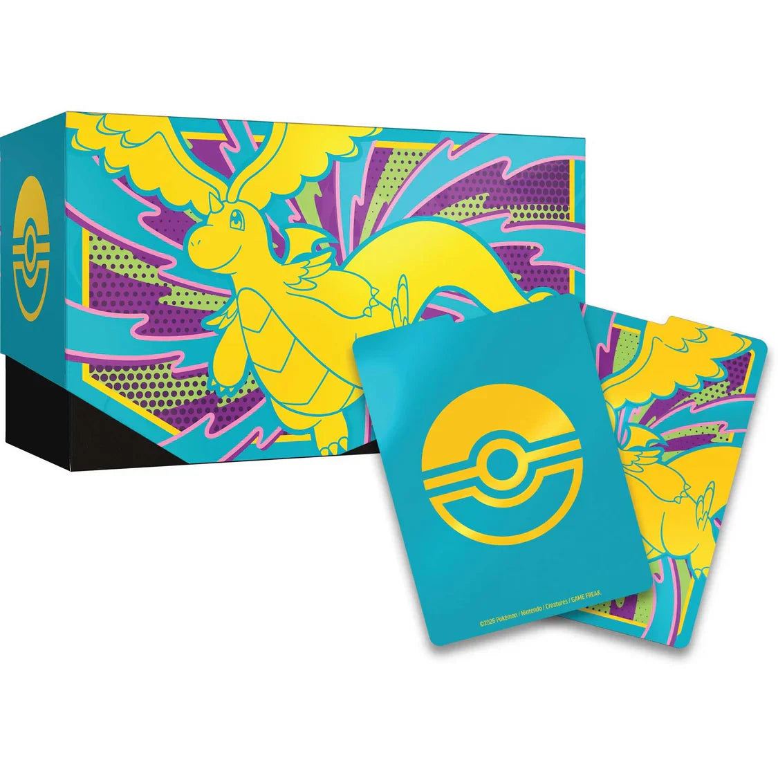 Further view of the Pokémon Mega Evolution Ascended Heroes Elite Trainer Box packaging