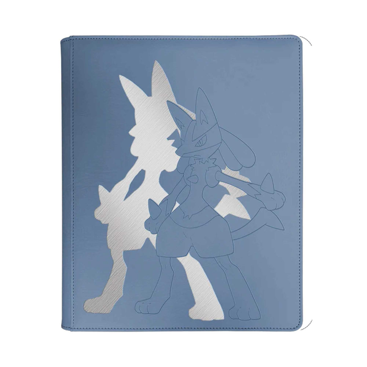 Ultra PRO Pokémon Elite Series Lucario 9-pocket zippered PRO binder with Lucario artwork