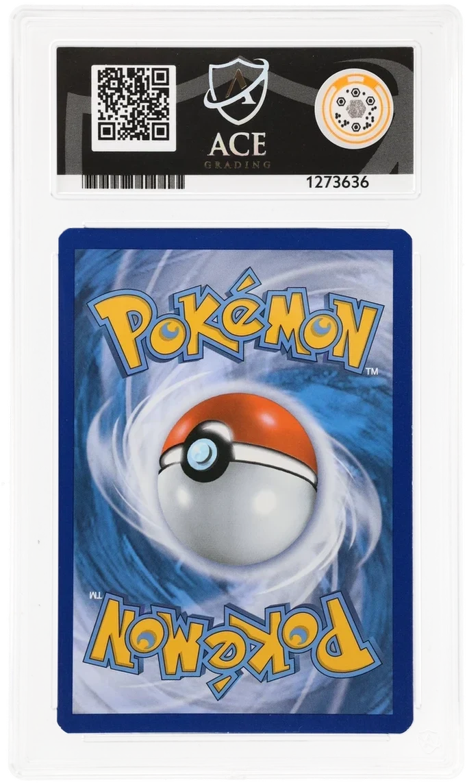 M Gardevoir EX 79/114, ACE 9 MINT graded slab, reverse showing cert 1273636