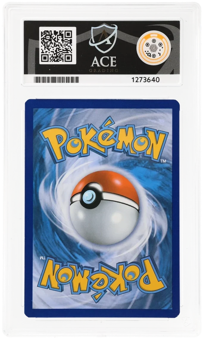 M Steelix EX 109/114, ACE 9 MINT graded slab, reverse showing cert 1273640