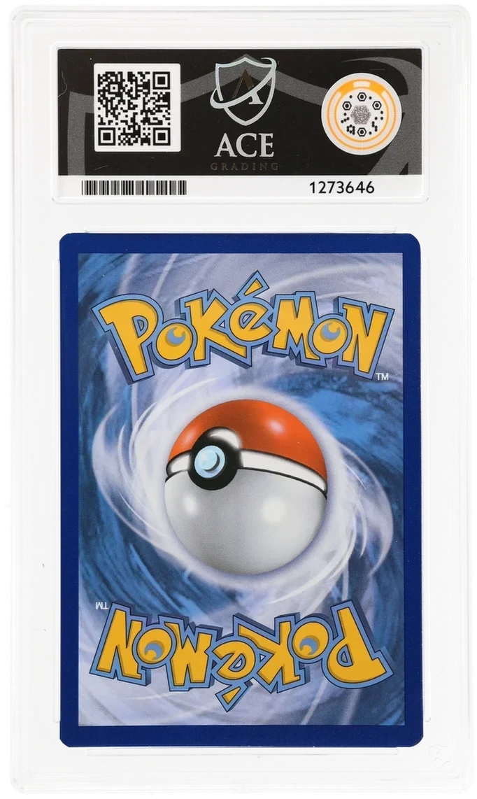 Professor Sycamore 114/114, ACE 8 NM-MT graded slab, reverse showing cert 1273646
