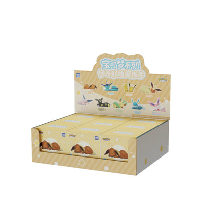 HOLLY BOX Pokémon Eeveelutions sleeping pose sealed case of nine