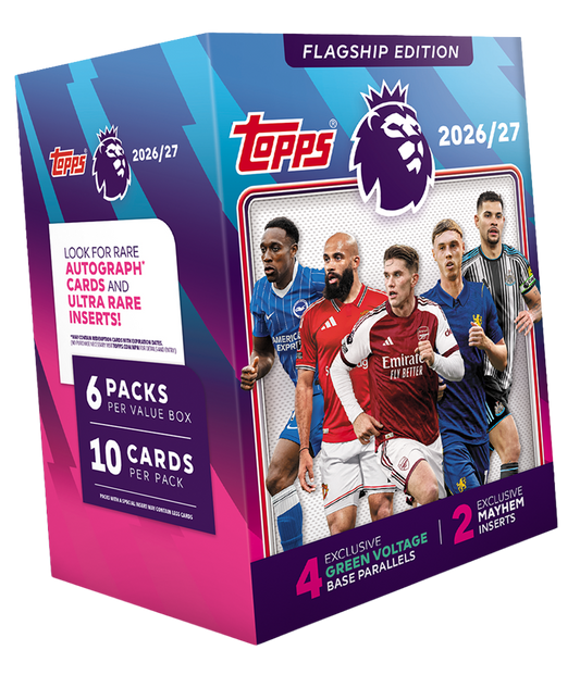 Topps Premier League 2026/27 Flagship Value Box