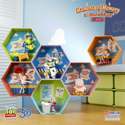 Toy Story Moments of Memory window diorama figures full set