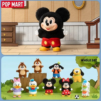 POP MART Mickey Family Cute Together keychain blind box