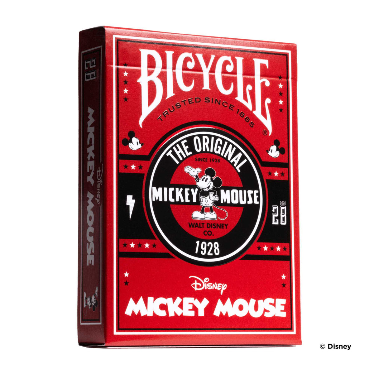 Bicycle Disney Classic Mickey Mouse playing cards deck in its tuck box