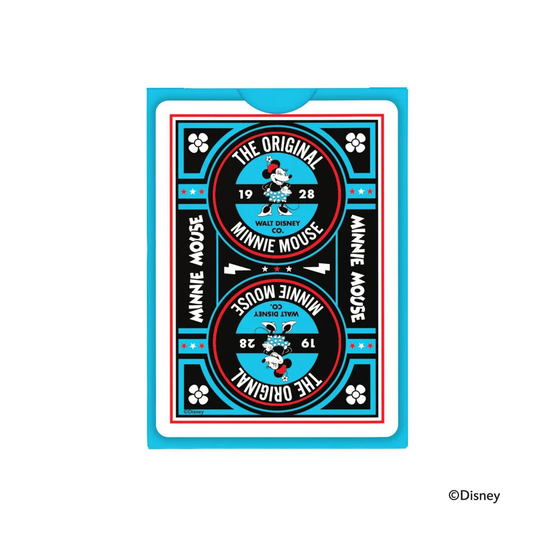 Minnie Mouse Bicycle Disney playing cards shown from an alternate view