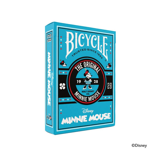 Bicycle Disney Classic Minnie Mouse playing cards deck, front of the tuck box