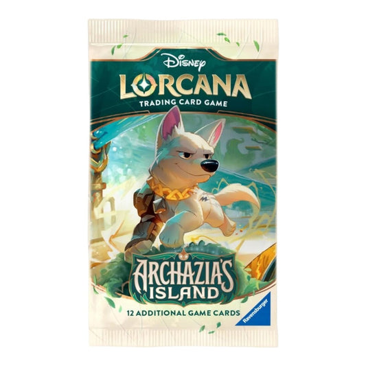 Disney Lorcana Archazia's Island Set 7 single sealed booster pack