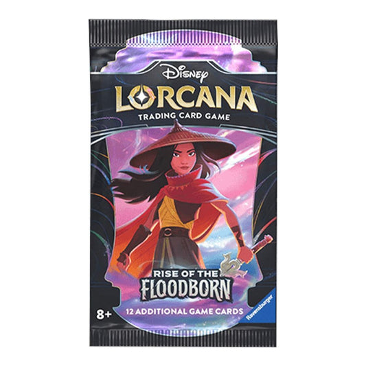 Disney Lorcana Rise of the Floodborn Set 2 single sealed booster pack