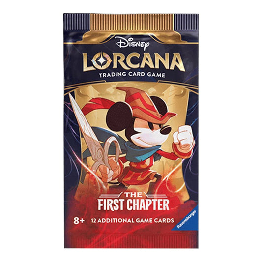 Disney Lorcana The First Chapter Set 1 single sealed booster pack