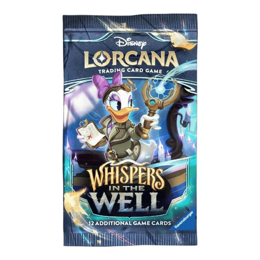 Disney Lorcana Whispers in the Well Set 10 single sealed booster pack