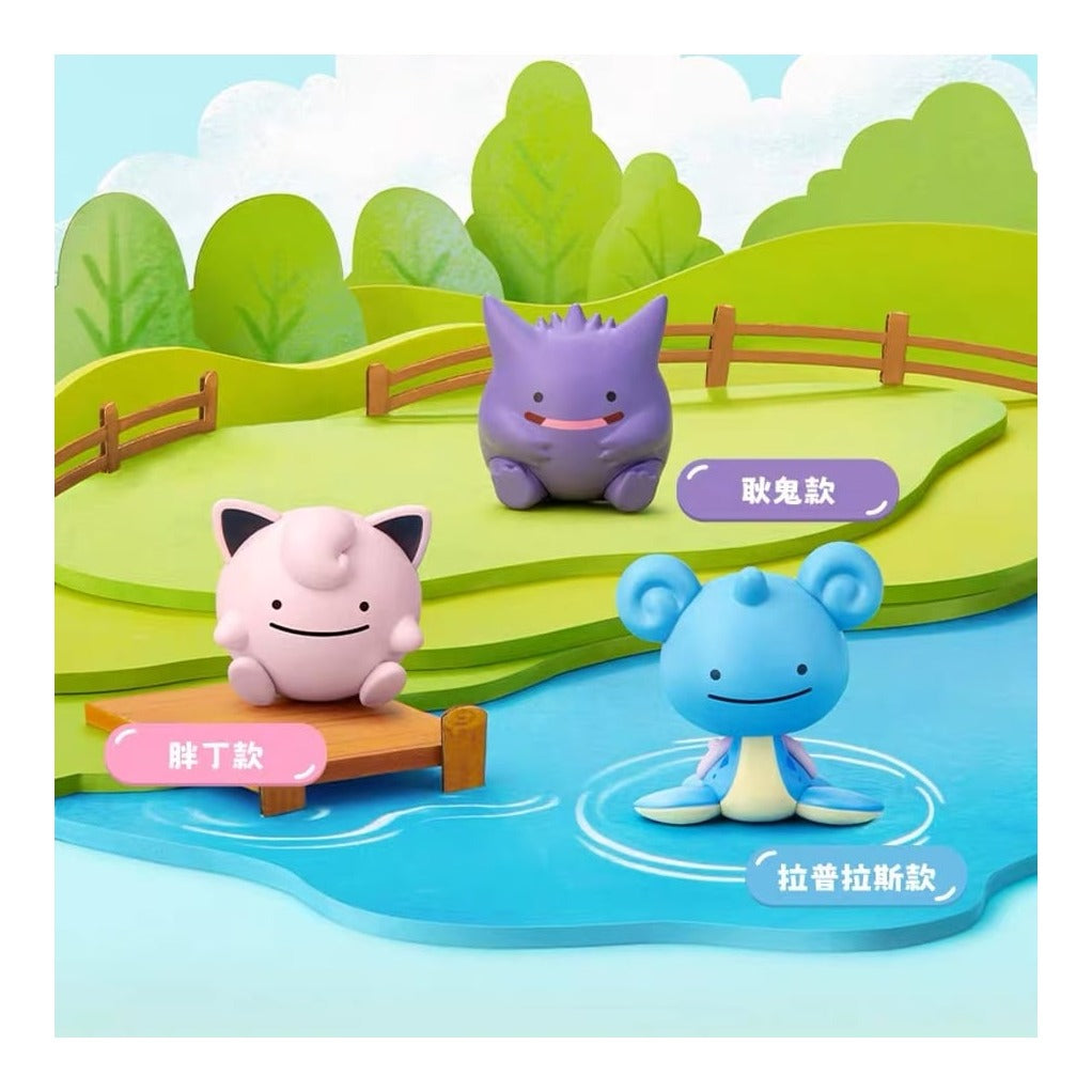 Ditto's take on Gengar, Jigglypuff and Lapras — Happy Ditto blind box figures