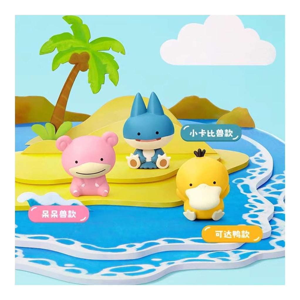 Ditto as Slowpoke, Psyduck and Munchlax, still wearing its own face