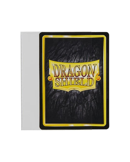 Rear of the Dragon Shield Perfect Fit Sideloader clear sleeves 100 pack showing details
