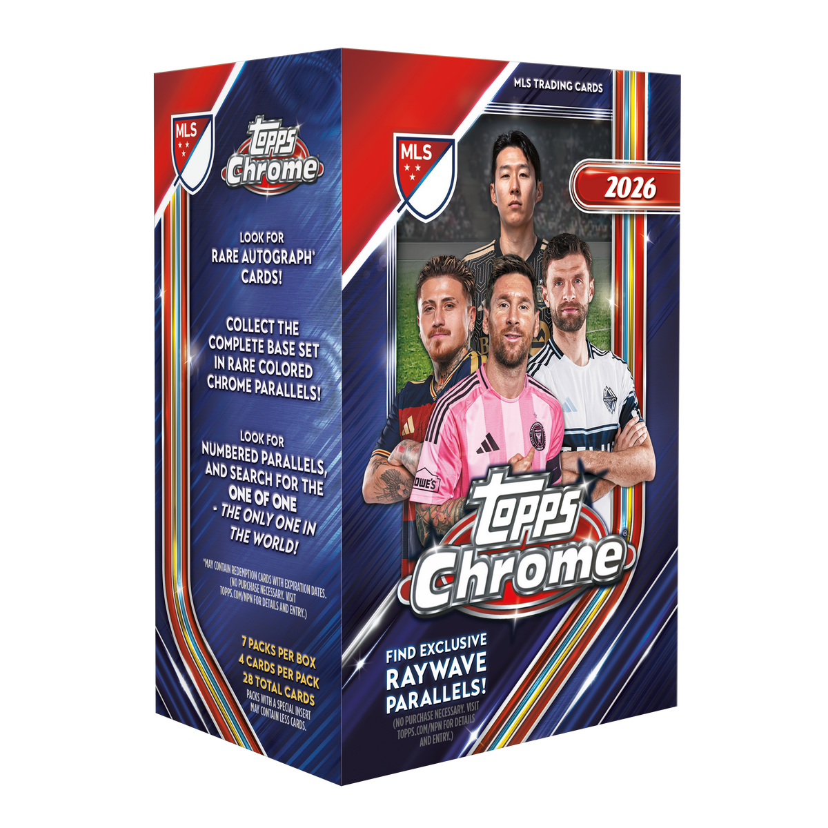Topps Chrome MLS 2026 Value Box