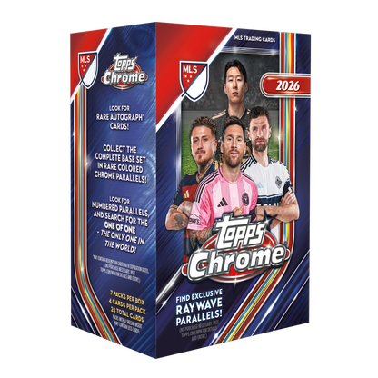 Topps Chrome MLS 2026 Value Box