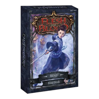 Flesh and Blood TCG Outsiders Blitz Deck sealed product further product photograph
