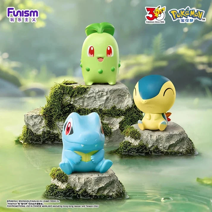 Pokémon × Funism: Palmsize Wonders First Partner Blind Box (30th Anniversary)