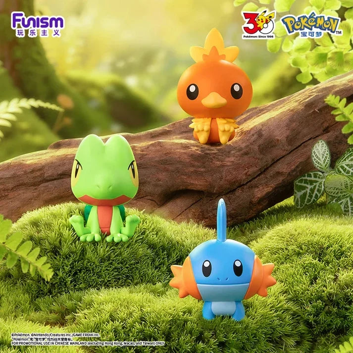 Pokémon × Funism: Palmsize Wonders First Partner Blind Box (30th Anniversary)