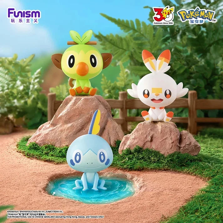 Pokémon × Funism: Palmsize Wonders First Partner Blind Box (30th Anniversary)