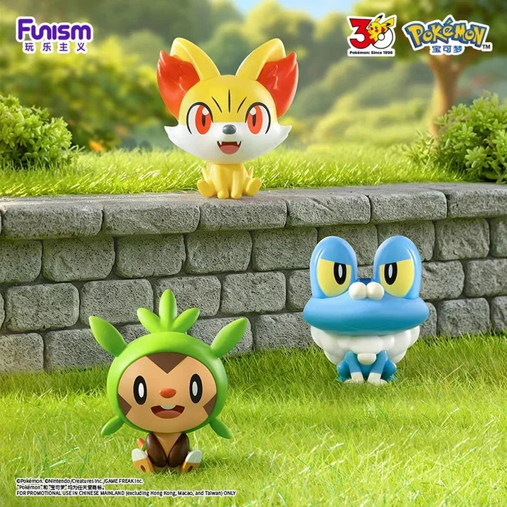 Pokémon × Funism: Palmsize Wonders First Partner Blind Box (30th Anniversary)