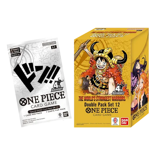 One Piece Card Game Double Pack Set Vol. 12 DP-12 The World's Strongest Warriors