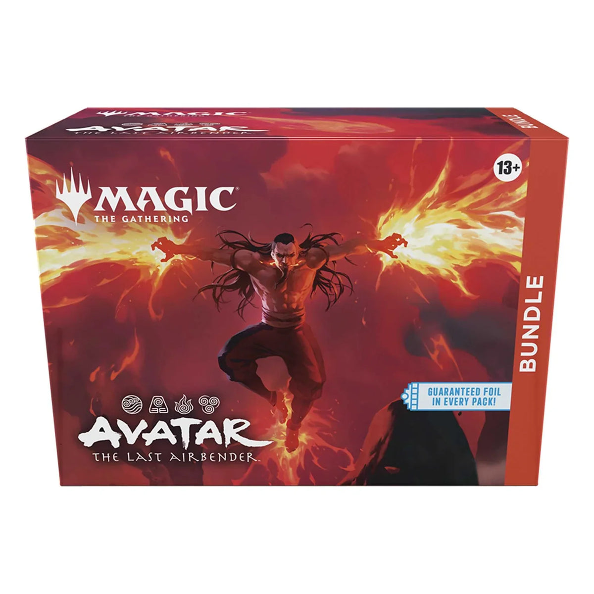 Magic: The Gathering Avatar: The Last Airbender Bundle box shown front-on and sealed