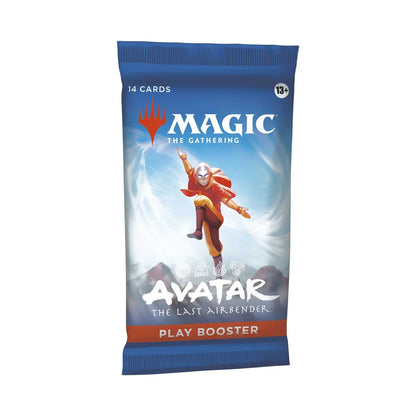 Back of the Magic: The Gathering Avatar: The Last Airbender Play Booster Box with details