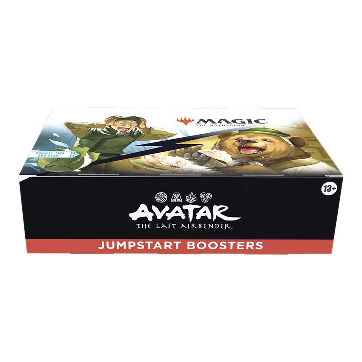 Magic: The Gathering Avatar: The Last Airbender Jumpstart Booster Box close-up packaging detail