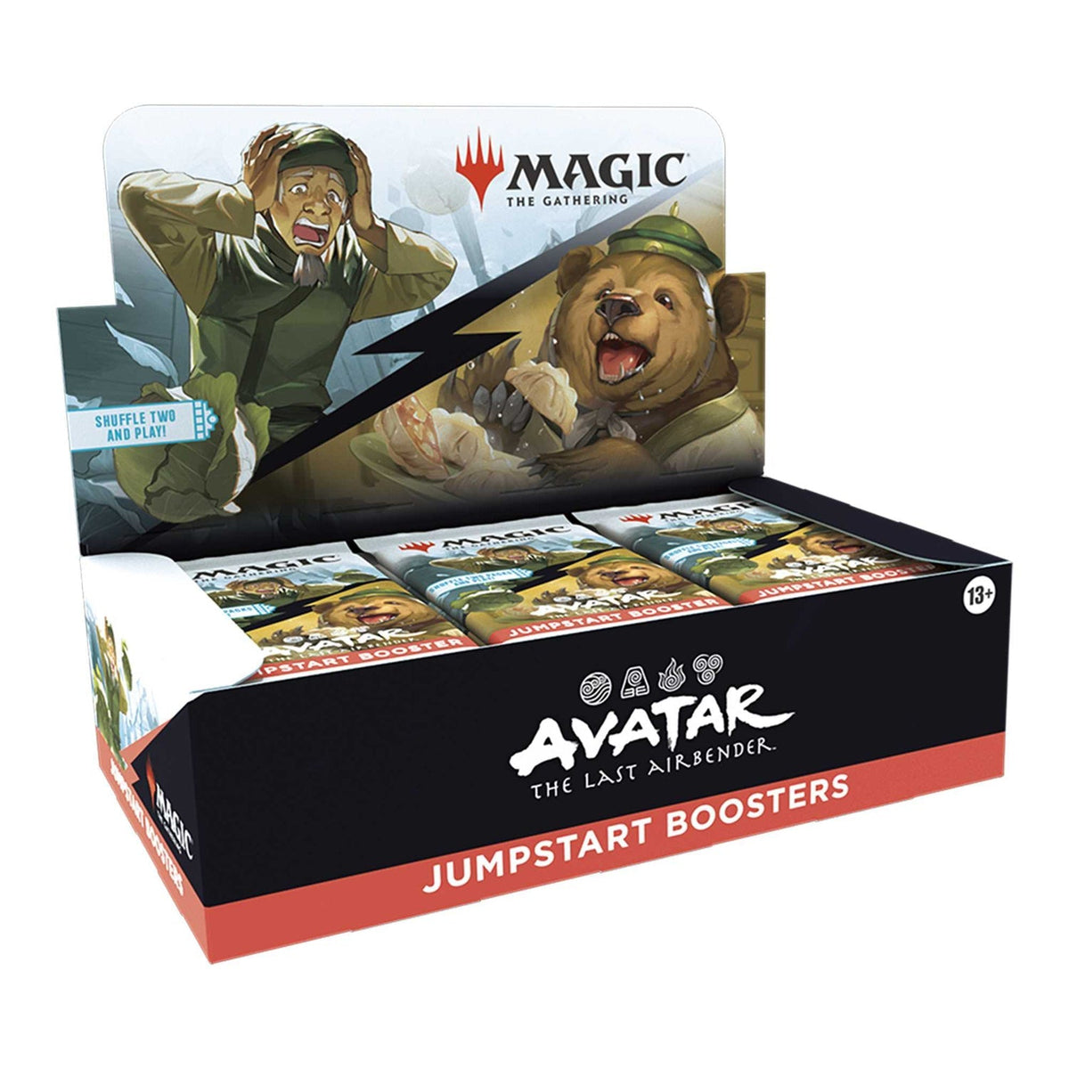 Magic: The Gathering Avatar: The Last Airbender Jumpstart Booster Box shown front-on