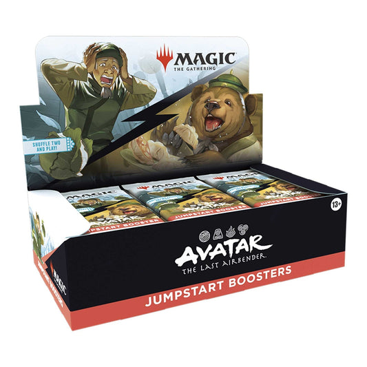 Magic: The Gathering Avatar: The Last Airbender Jumpstart Booster Box shown front-on