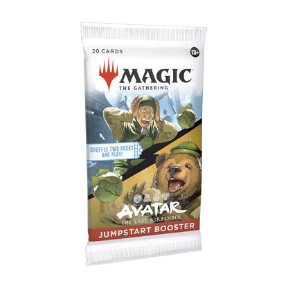 Magic: The Gathering Avatar: The Last Airbender Jumpstart Booster Box extra view of the packaging