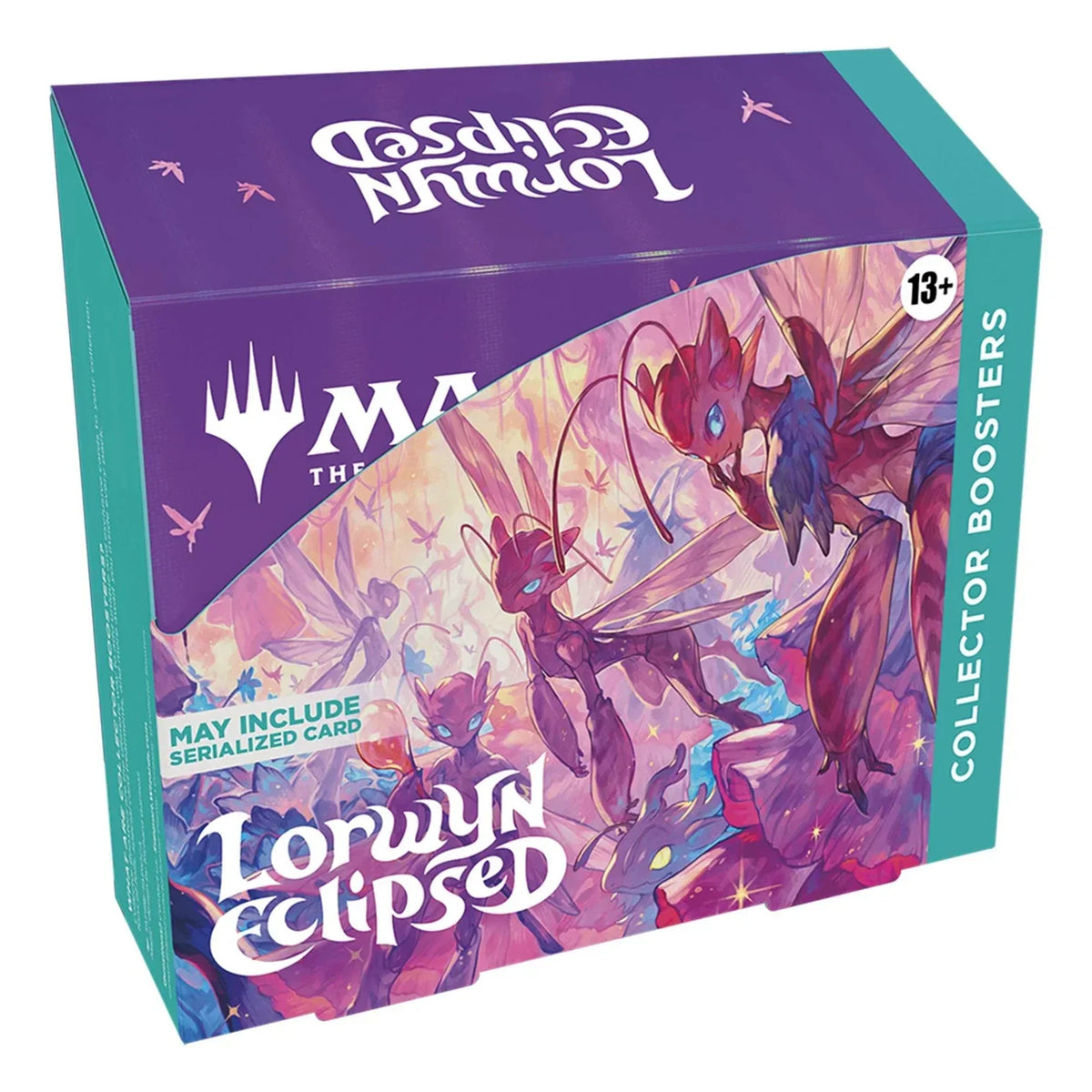 Magic: The Gathering Lorwyn Eclipsed collector booster box with the set's cover artwork