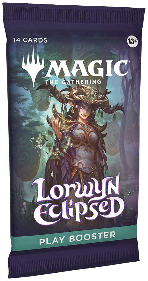 Lorwyn Eclipsed Play Booster Pack with alternate wrapper artwork, Magic: The Gathering