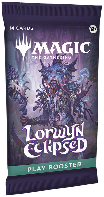 Magic: The Gathering Lorwyn Eclipsed Play Booster Pack, sealed booster wrapper