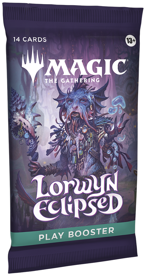 Magic: The Gathering Lorwyn Eclipsed Play Booster Pack, sealed booster wrapper
