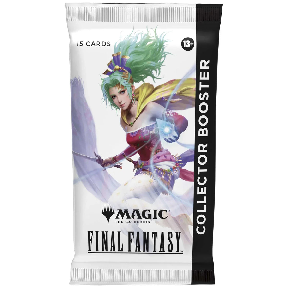 Single Magic: The Gathering Final Fantasy Collector Booster pack from the sealed display