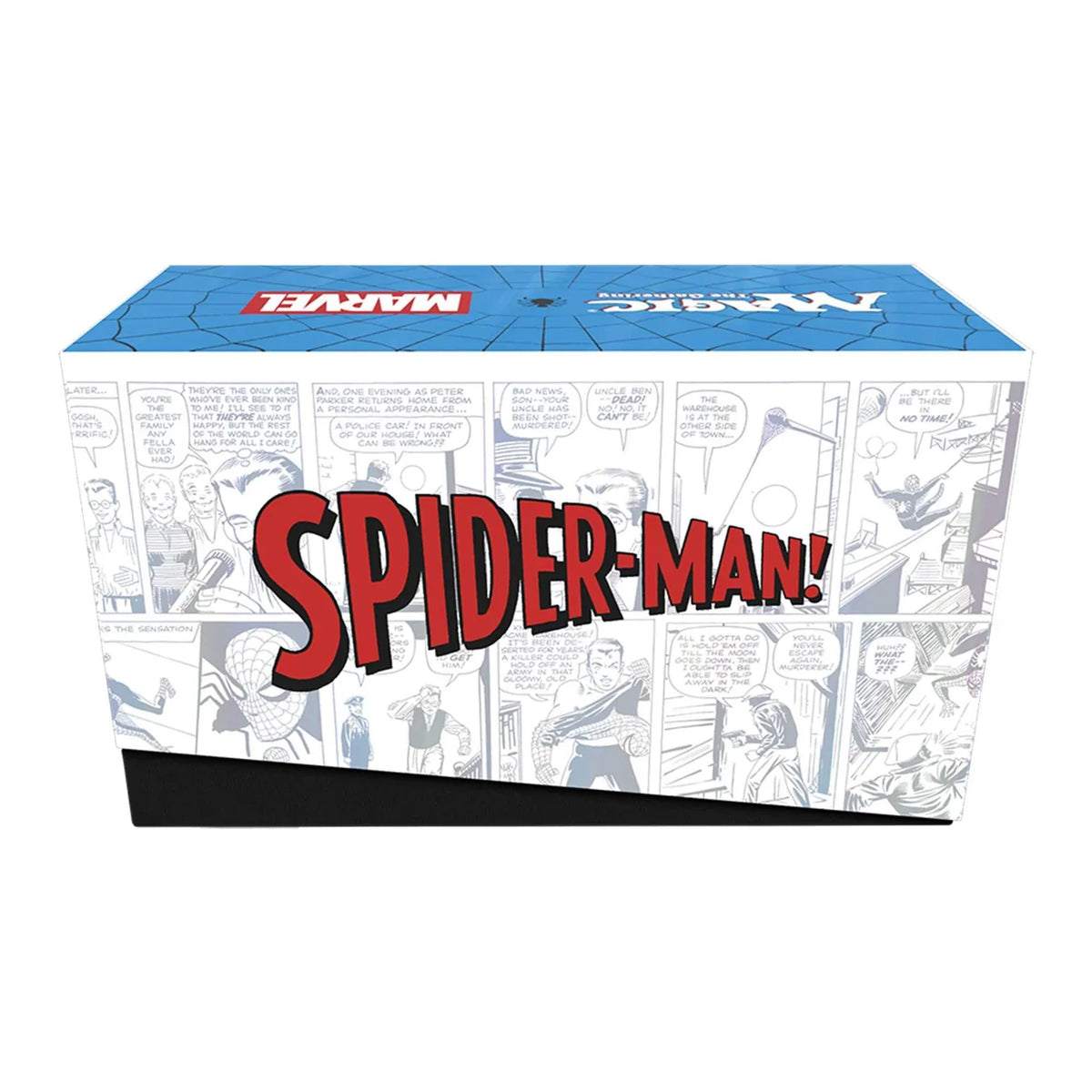 Magic: The Gathering Marvel's Spider-Man Gift Bundle, further view of the sealed gift box