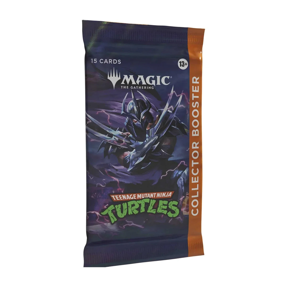 Magic: The Gathering Teenage Mutant Ninja Turtles Collector Booster box shown at an angle