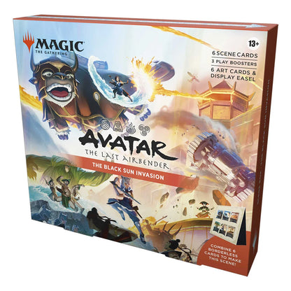 Magic: The Gathering Avatar: The Last Airbender Scene Box, a sealed MTG set, shown from another side