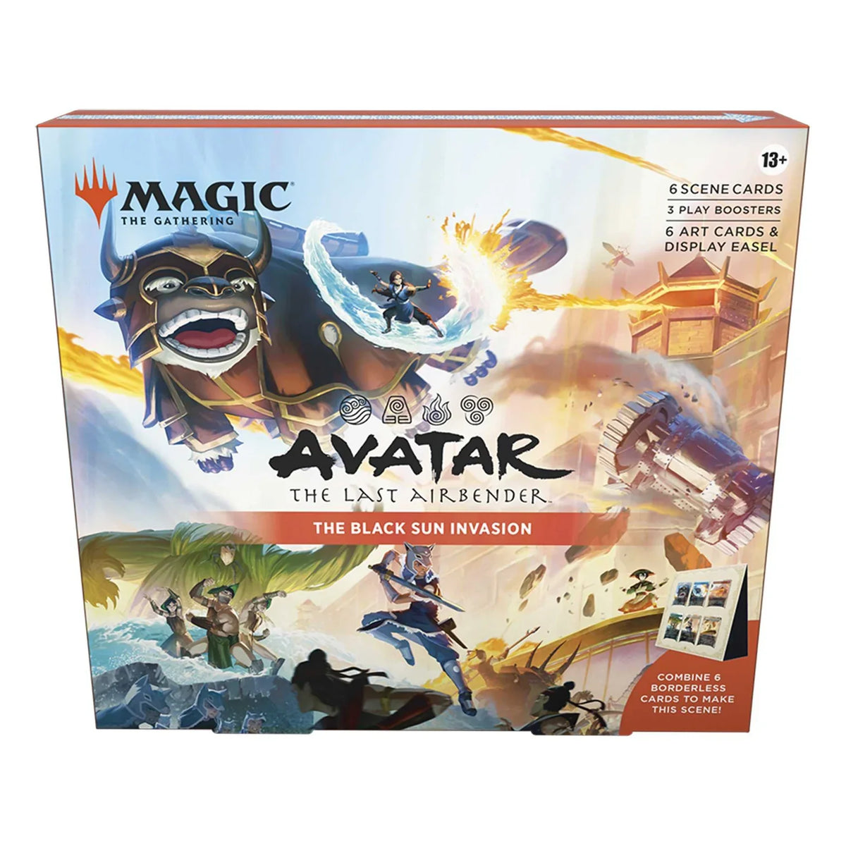 Magic: The Gathering Avatar: The Last Airbender Scene Box, a sealed MTG set, photographed in a further product view