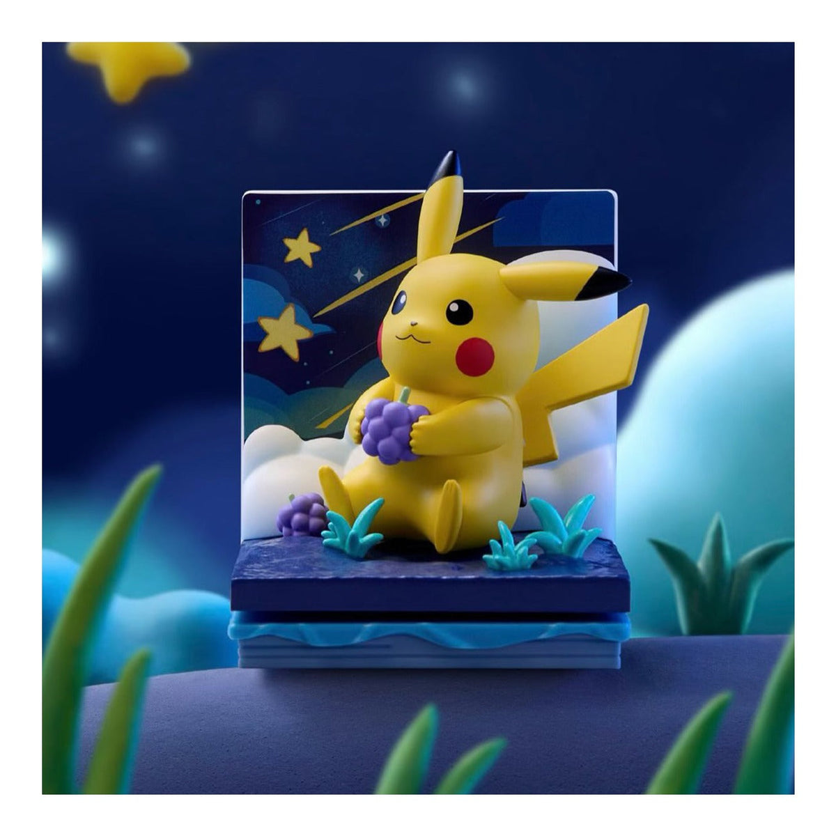Secret Pikachu, which can replace one figure in a case