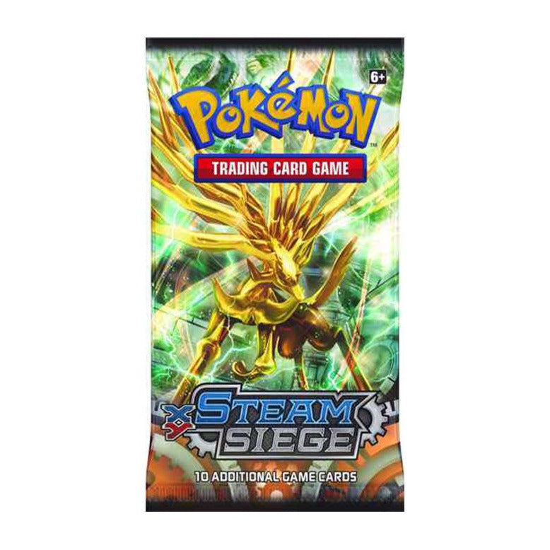 Steam Siege booster pack with the Xerneas wrapper