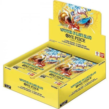 One Piece Card Game Adventure on Kami's Island OP15-EB04 sealed booster box of 24 booster packs