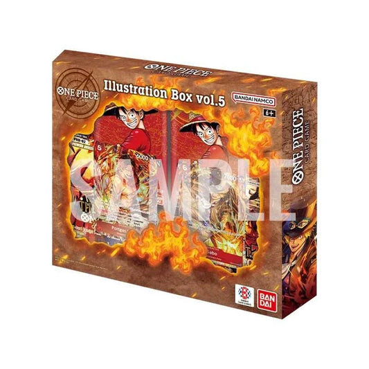 One Piece Card Game Illustration Box Vol.5 IB-05 English set in its sealed outer box