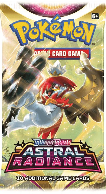 Astral Radiance booster pack for the Pokémon TCG, further product view