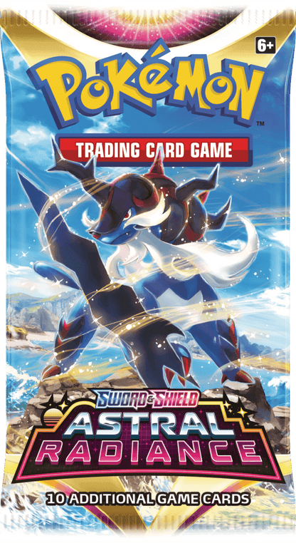 Sealed Pokémon Astral Radiance booster pack, additional product view