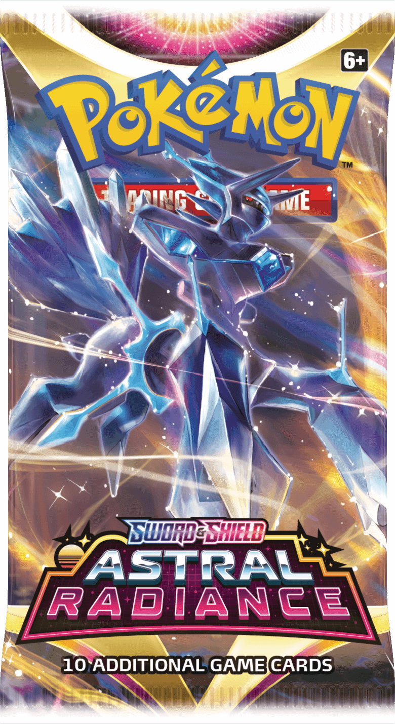 Pokémon TCG Astral Radiance booster pack, another product view